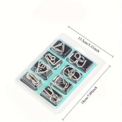 Model B Luban Lock Smart Unlocking Toy Set for Adults Mom Dad Family Party Gift