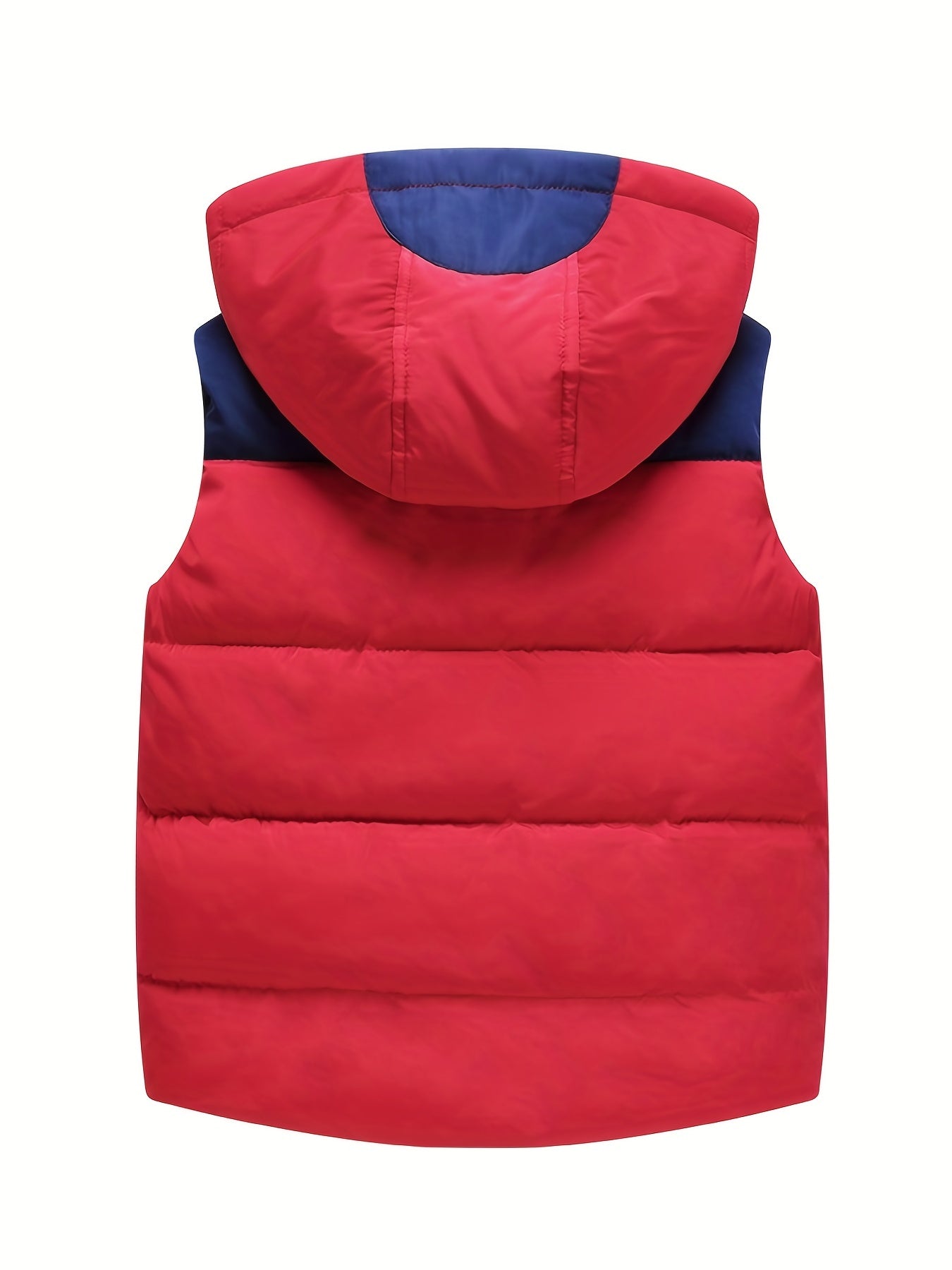 Boys Hooded Fleece Zip Up Vest for Autumn/Winter