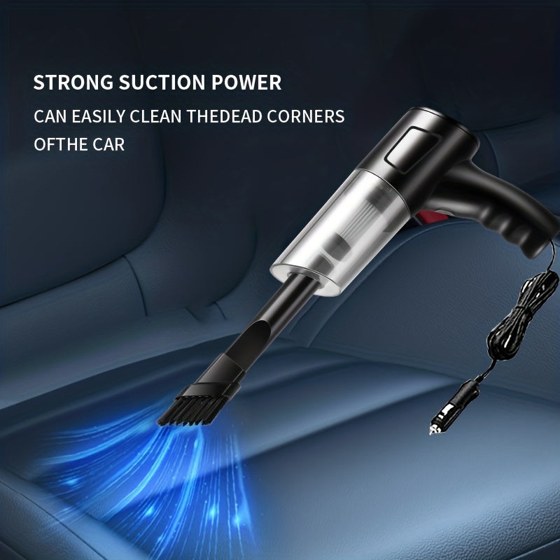 12V Car Vacuum Cleaner with Powerful Suction