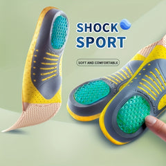 Sports Shock Absorption Insoles High Elastic Comfortable Running Insoles