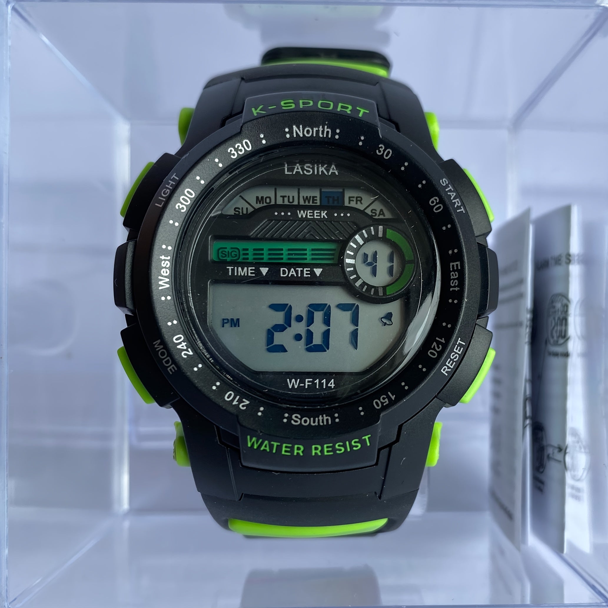 Boys' Sport Watch 8-14 Years IPX7 Luminous Digital Display Alarm Stopwatch