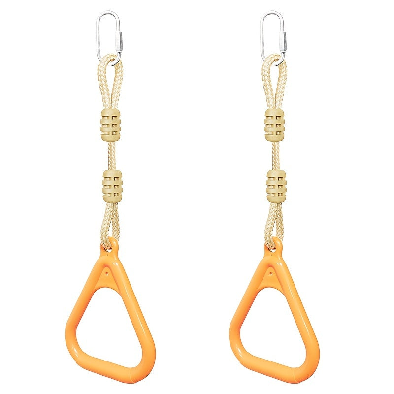 Gym Rings Hanging Ring With Rope for Indoor & Outdoor Fun