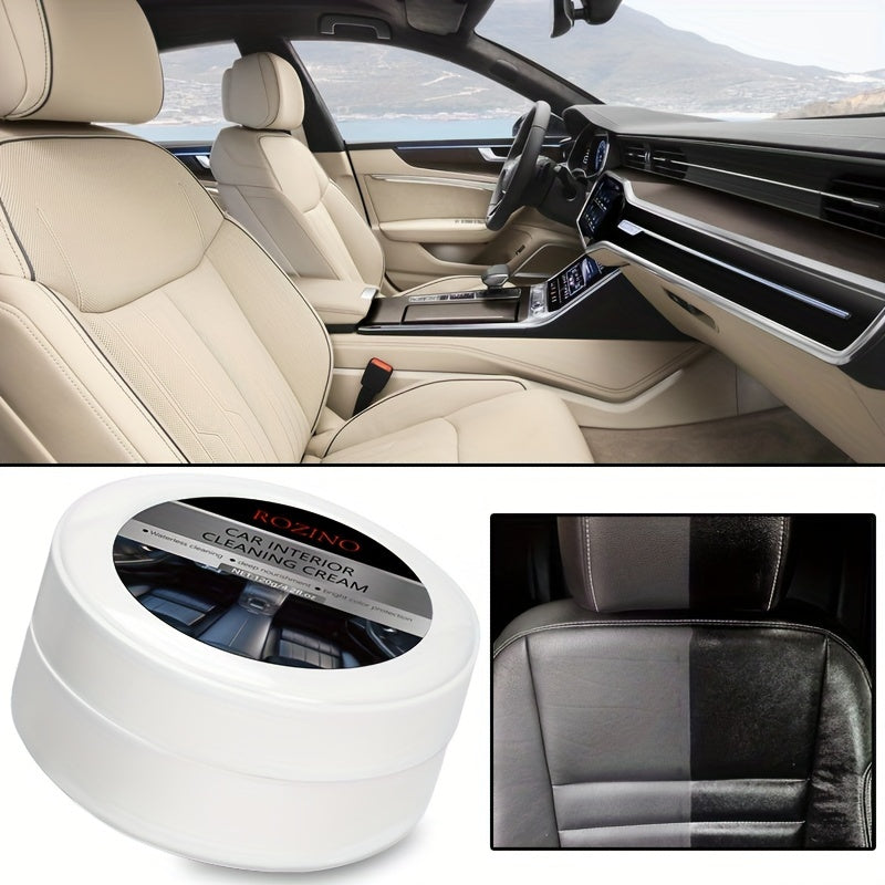 Car Interior Cleaning Cream - Refreshes, Nourishes, and Protects