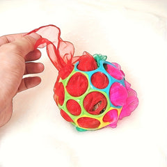 Educational Toy Set with Grasp Ball & Scarf for Cognitive Skills