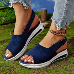 Women's Slingback Sandals Open Toe Thick Bottom Summer Sandals