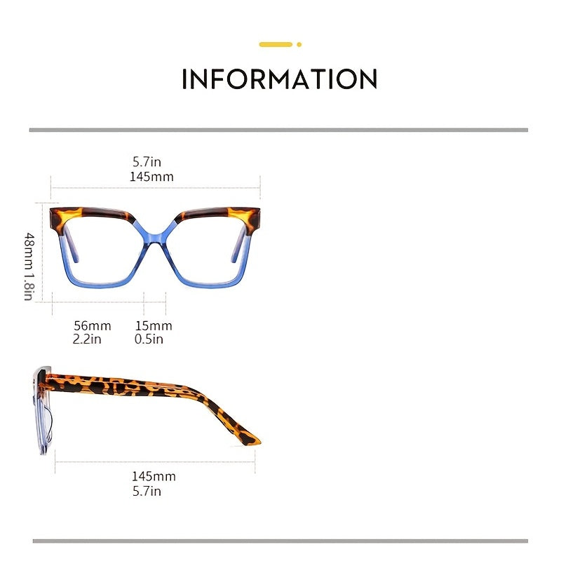 Light Blocking Glasses For Women Unisex Square Eyewear