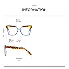 Light Blocking Glasses For Women Unisex Square Eyewear