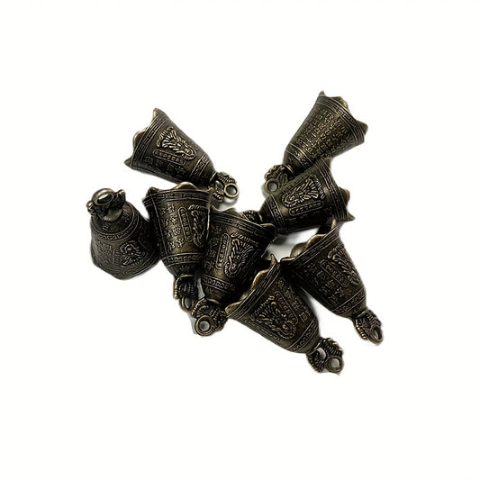 5pcs Antique Bells for Office Halloween Christmas Decor