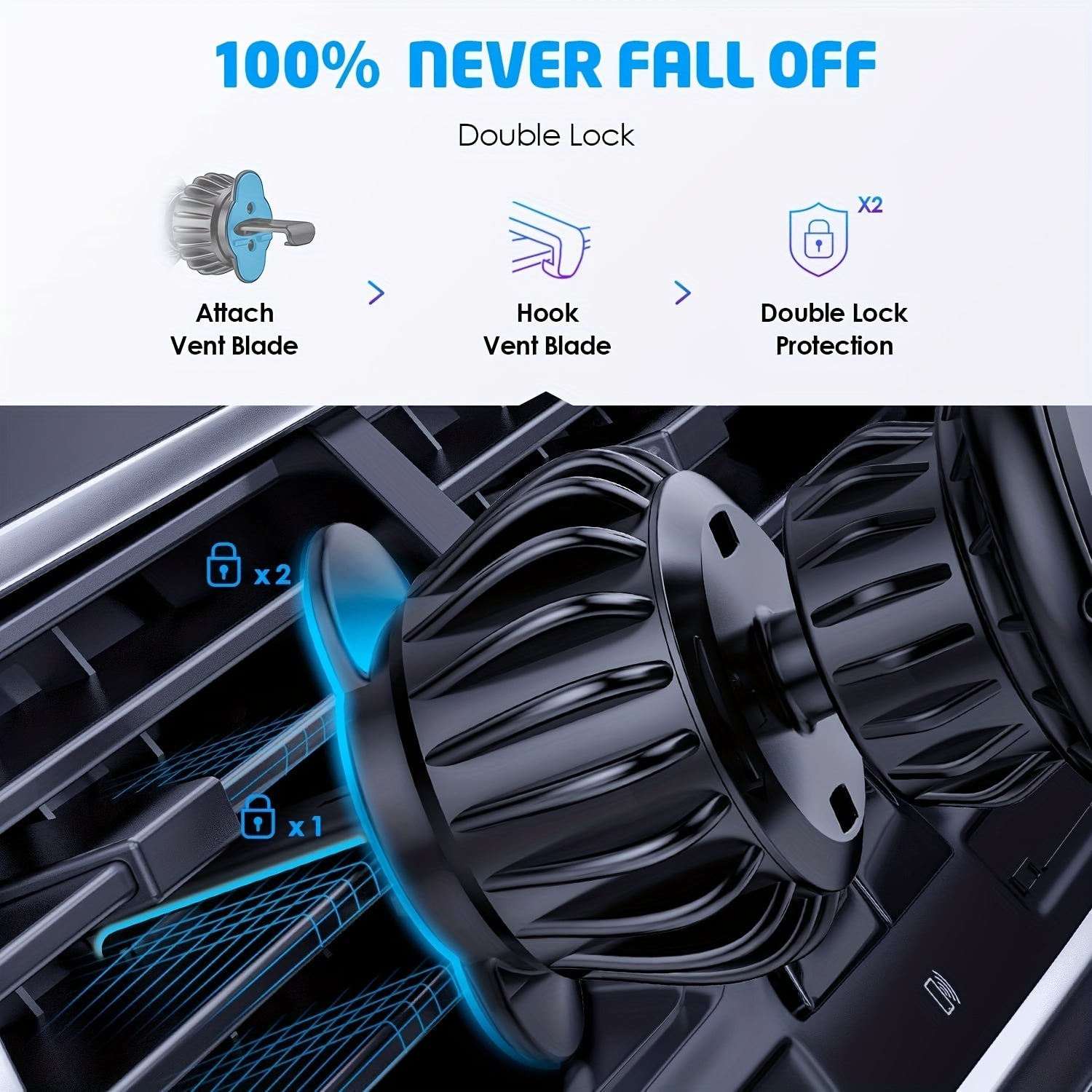 6X Stronger Magnetic Phone Holder for All Phones
