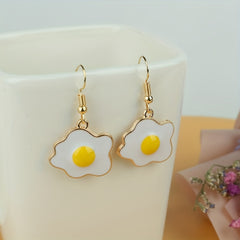 5 Pairs Girls Funny Drop Earrings for Party Birthday Gift
