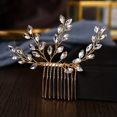 Crystal Hair Comb Bridal Hair Accessories Wedding Headdress