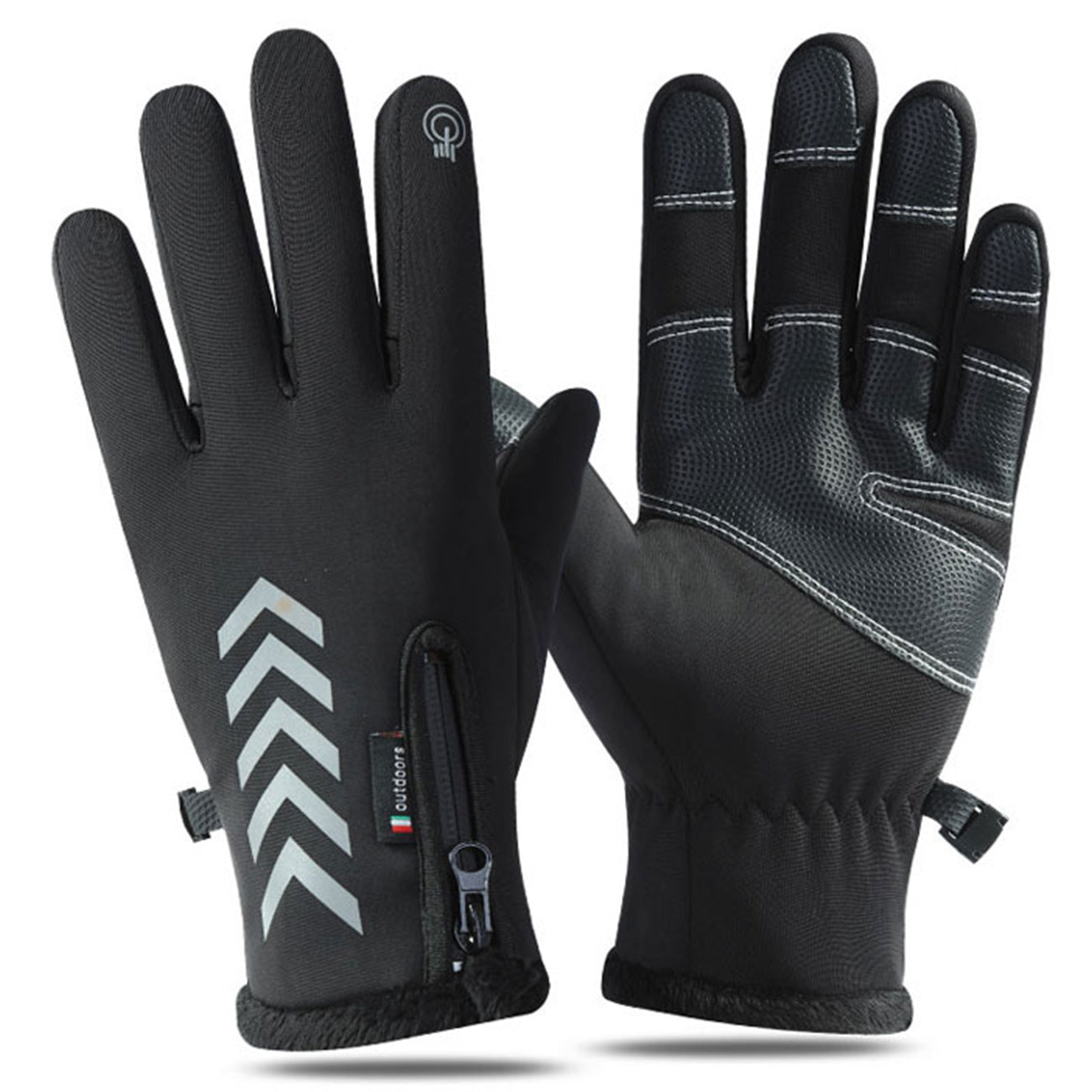 Men's Winter Cycling Gloves Touchscreen Windproof Non-slip