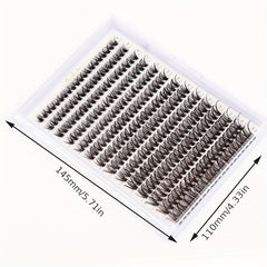 Wispy Soft Natural Look Cluster Lash Mini D Curl Individual Lashes