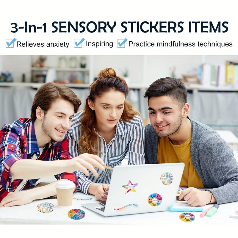 Student Anxiety Sensory Sticker Calming Strip Textured Sticker