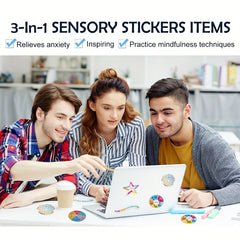 Student Anxiety Sensory Sticker Calming Strip Textured Sticker