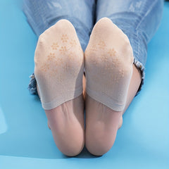 3 Pairs Breathable Half Palm Anti-slip Socks Women's Stockings