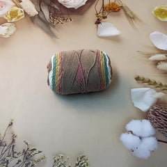 5 Strands Cotton DIY Braided Yarn Ball for Sweater Hat Scarf