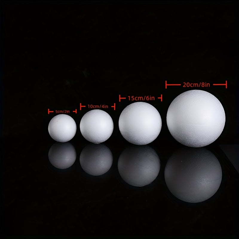 Craft Foam Balls for Christmas Ornaments and Modeling