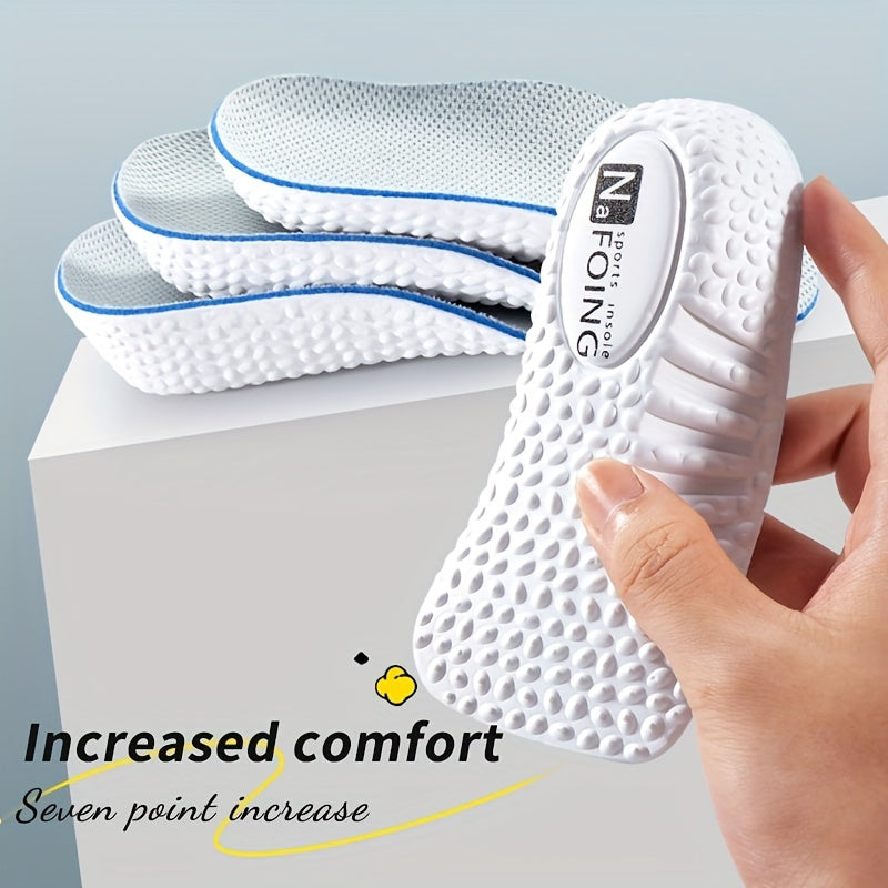 1.5in Invisible Height Increase Insoles Arch Support Breathable Insoles