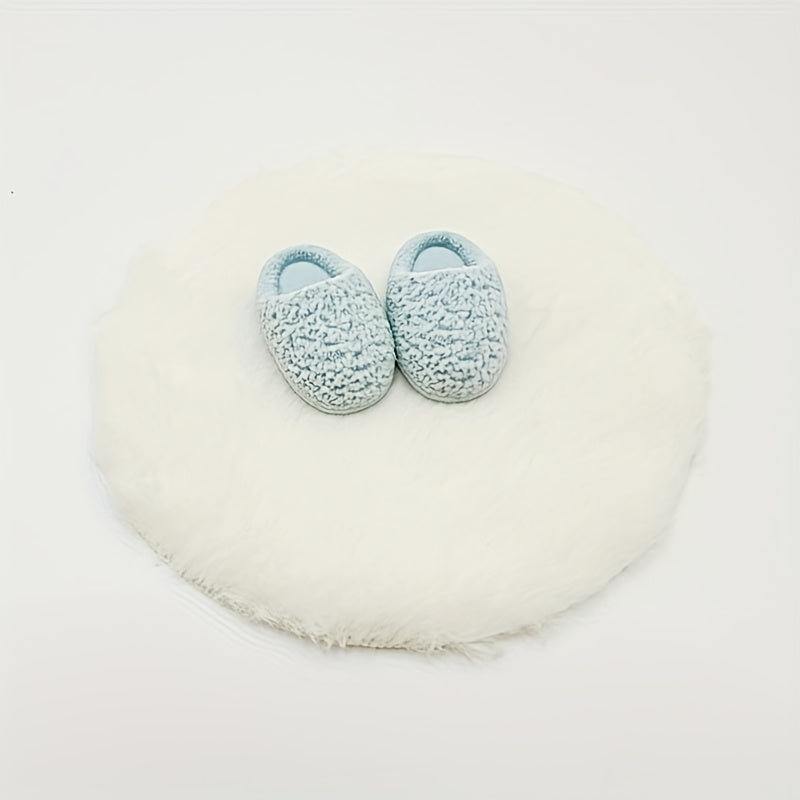 3pcs Mini Plush Rug Set Doll Micro Simulation Floor Mat for Dollhouse