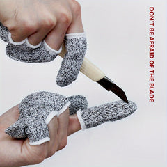 5pcs Cut Resistant Gloves Safety Kitchen Cuts Gloves