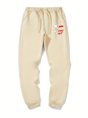 Grinning Face Pattern Casual Joggers Men s Sweatpants