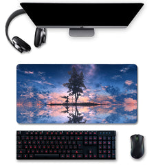 Large Animation Game Mouse Pad Non-slip Rubber Waterproof Keyboard Desktop Pad