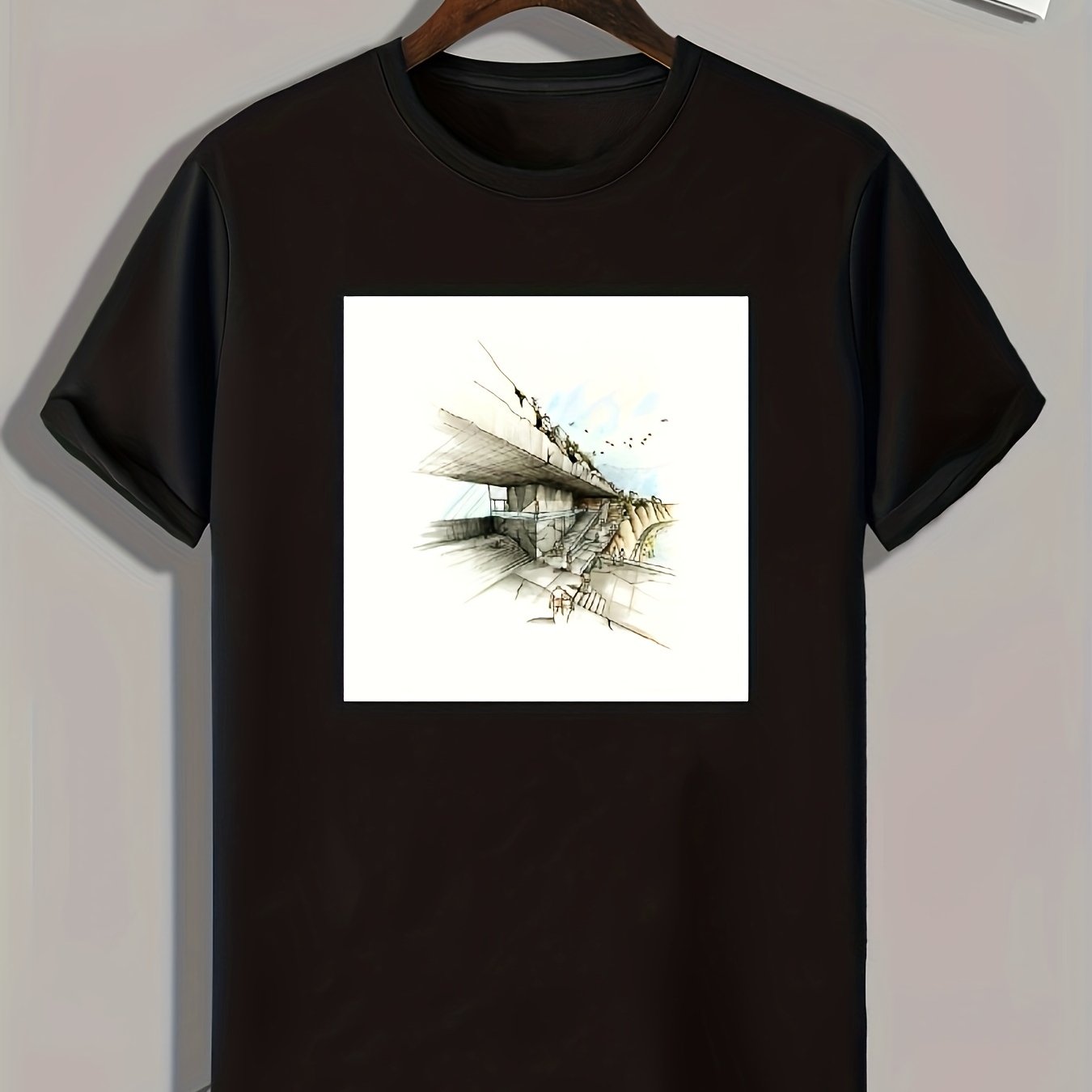 Graphic T shirt Casual Comfy Tees For Summer Mens Clothing