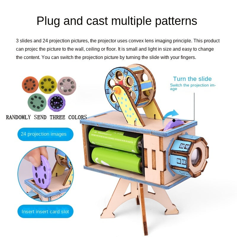 DIY Magic Lantern Projector Kit for Kids