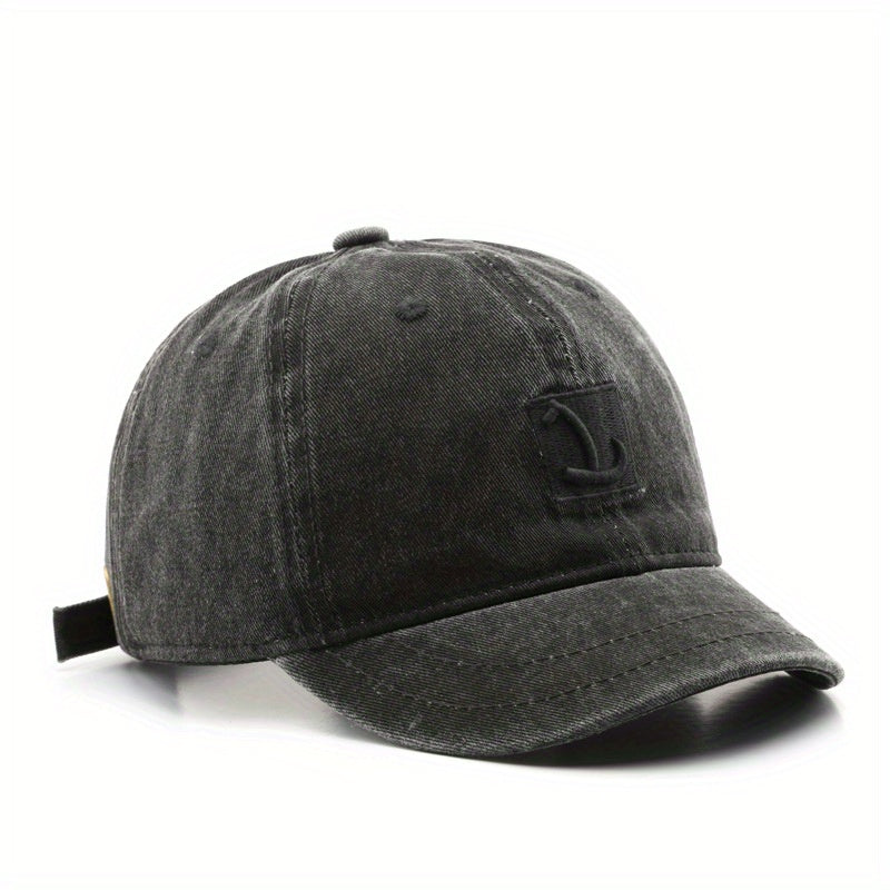 Embroidery Baseball Cap Solid Cotton Couple Dad Hat Lightweight
