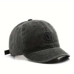 Embroidery Baseball Cap Solid Cotton Couple Dad Hat Lightweight