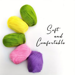 6pcs 6 Strand Soft Yarn for Crochet Projects - Christmas Halloween