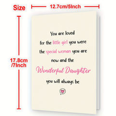 Funny Happy Birthday Card For Daughter - Daughter Gift From Mom Or Dad