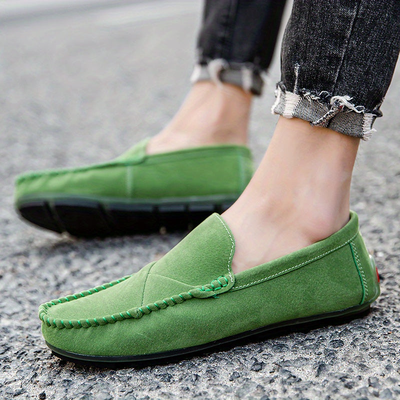 Men's Custom Loafer Shoes Lightweight Non Slip Driving Shoes