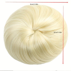 Vintage Ball Head Wig Silk Elastic Rope Curly Hair Headdress