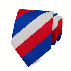 Men's Classic Flag Jacquard Woven Tie