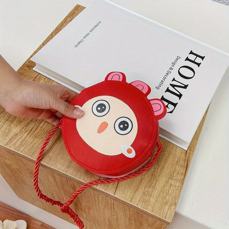 Kids Cartoon Crossbody Bag with Coin Purse