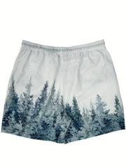 Men's Quick Dry Graphic Print Active Loose Shorts
