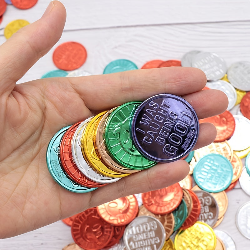 Pirate Smiley Face Game Coin Lucky Coin Props Electroplated