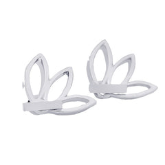 Lotus Stud Earrings Creative Jewelry Gift For Girls