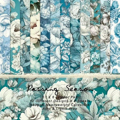 DIY OMBRE Theme Background Paper 6 inch Single Sided Patterned Paper