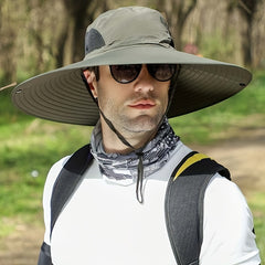 Outdoor Sun Protection Bucket Hat for Men