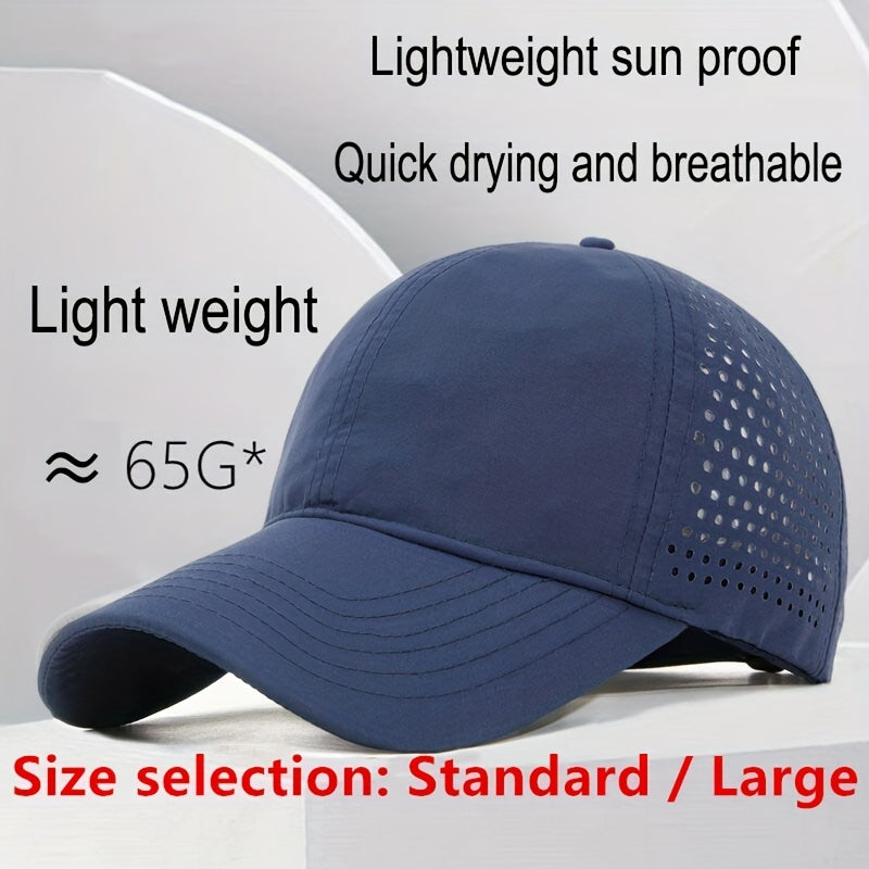 Quick Drying Outdoor Running Baseball Cap Men Women