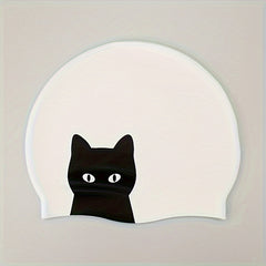 Silicone Adult Swimming Cap Waterproof Comfortable Bathing Long Short Hair