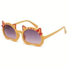 Girl's Cat Bow Sunglasses UV Protection Glasses