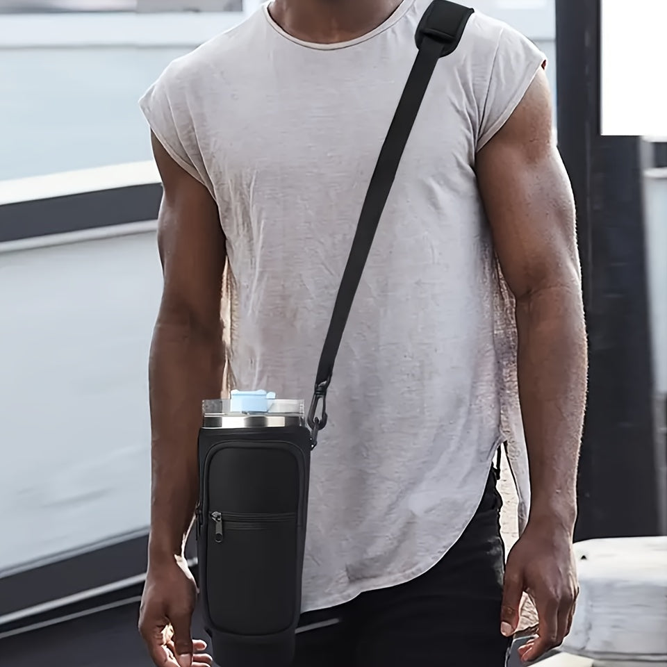 Water Bottle Carrier Bag For 40oz Tumbler With Handle