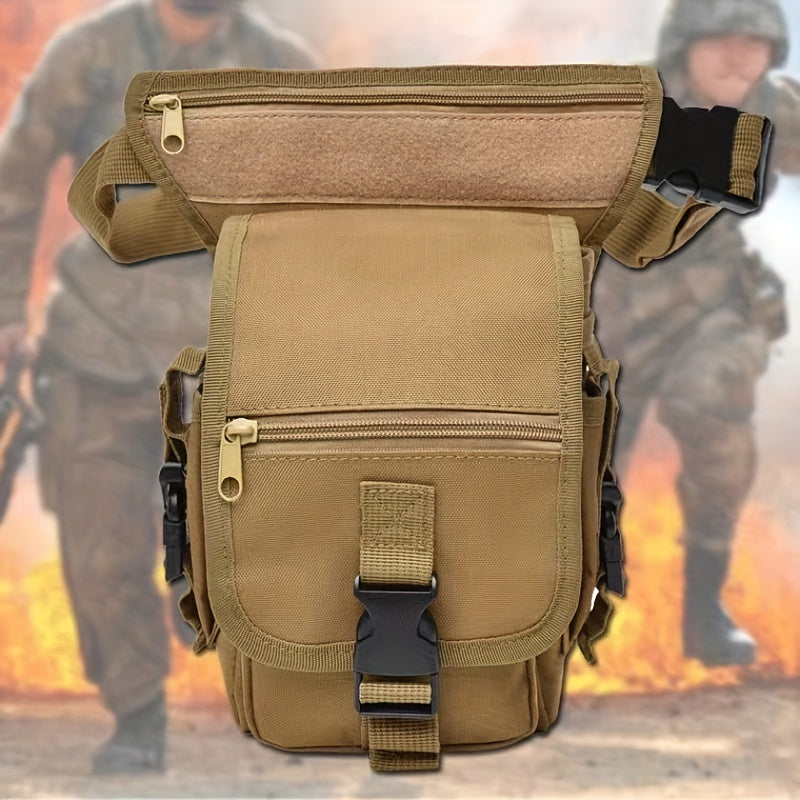 Minimalist Versatile Outdoor Waist Bag Canvas Tactical Leg Bag