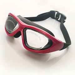 Adult Swimming Goggles Anti fog Large Frame High Definition Goggles