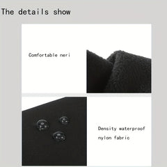 Winter Velvet Ski Gloves Men's Waterproof Touch Screen Sports Ski Gloves