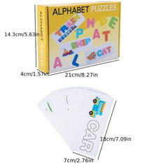 Wooden Spelling Word Game Educational Toy for Kids